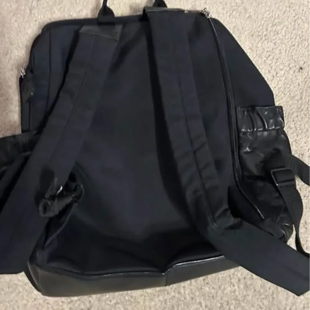 HOBO leather and Canvas backpack ￼